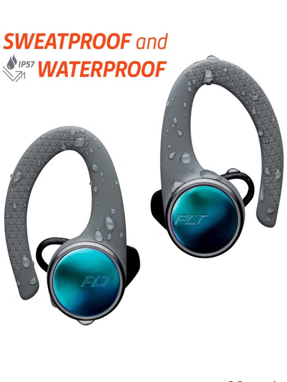 Plantronics Backbeat Fit 3100 Wireless Earbuds